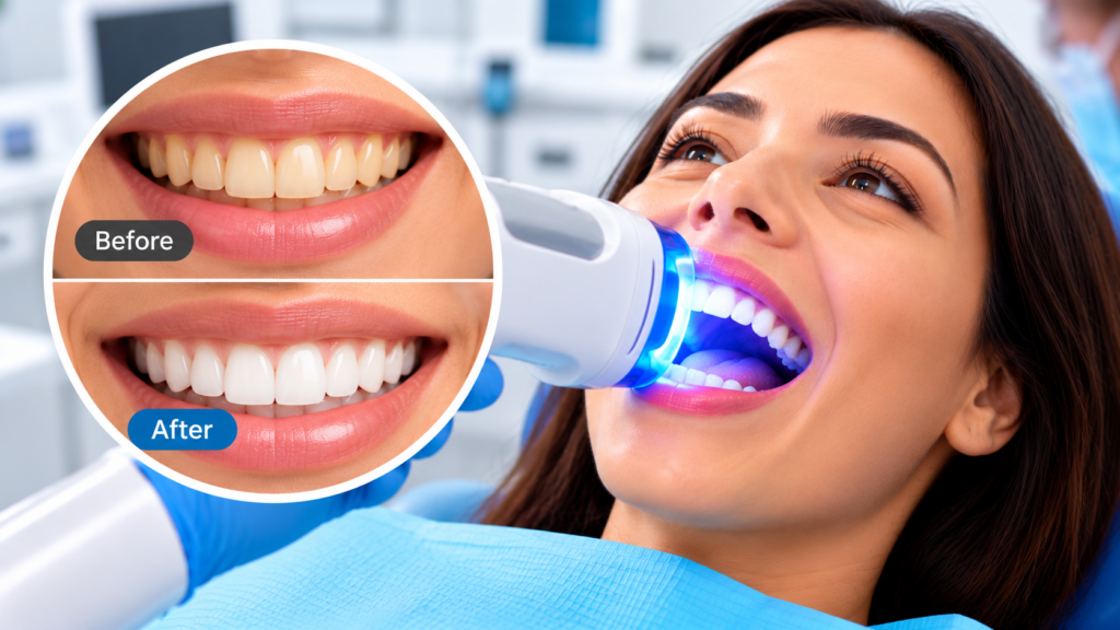Teeth whitening treatment in Chandkheda, Ahmedabad